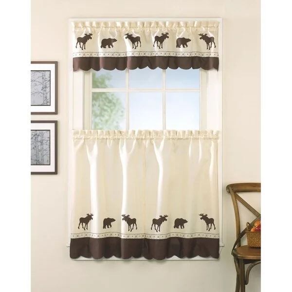 Forest Valance and Tier Pair Curtain Collection