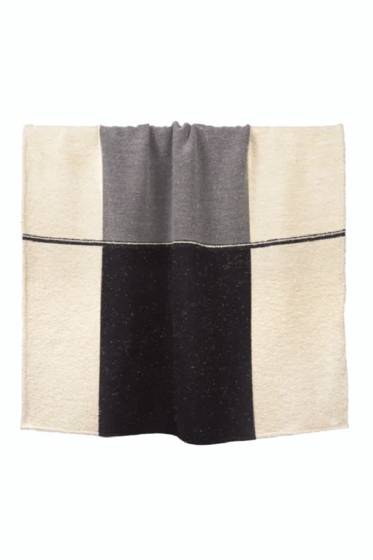 Tri-Color Throw Blanket | Ethnicraft Urban