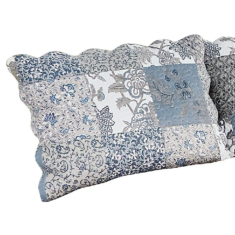 Alice Floral Patchwork Pillow Sham