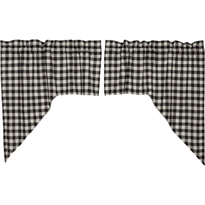 Buffalo Black Check Swag Set - 36" x 36"