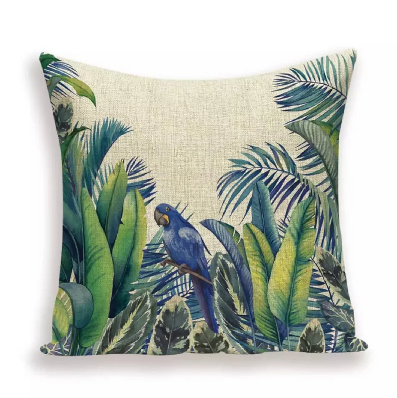 Cushion cover linen - Birds